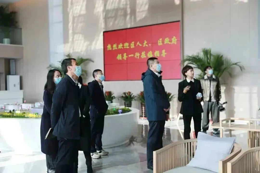 龍港區人大、區政府領導一行視察調研龍港國際醫療健康產業園(圖17)